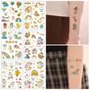 Metallic Unicorn Temporary Tattoos for Kids