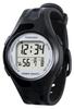 Yamasa Watch Pedometer DEMPA MANPO Black X Silver TM-460BS