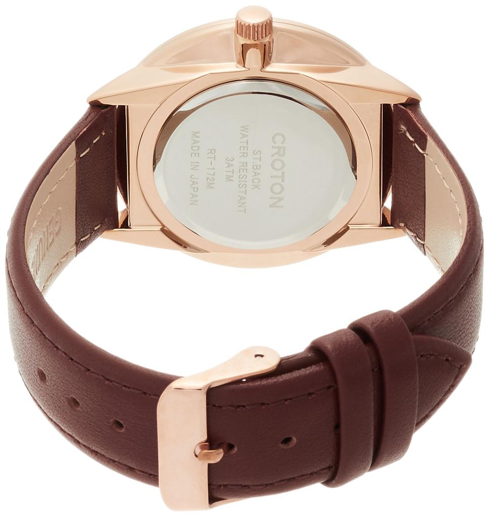 Croton Brown Watch RT-172M-G Men's