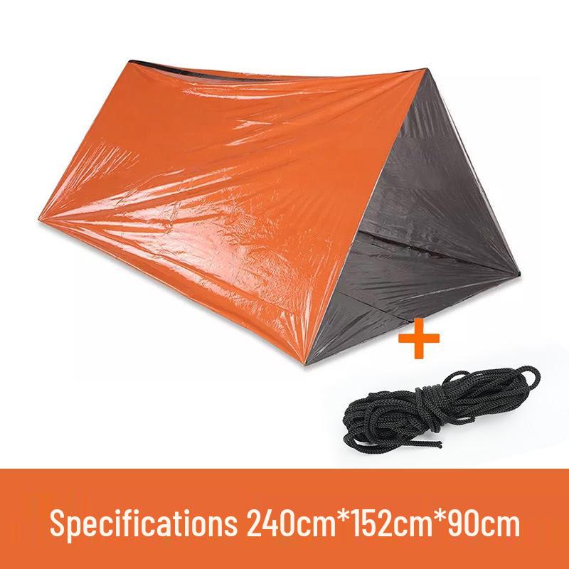 Аварийная палатка для выживания на открытом воздухе и термоодеяло