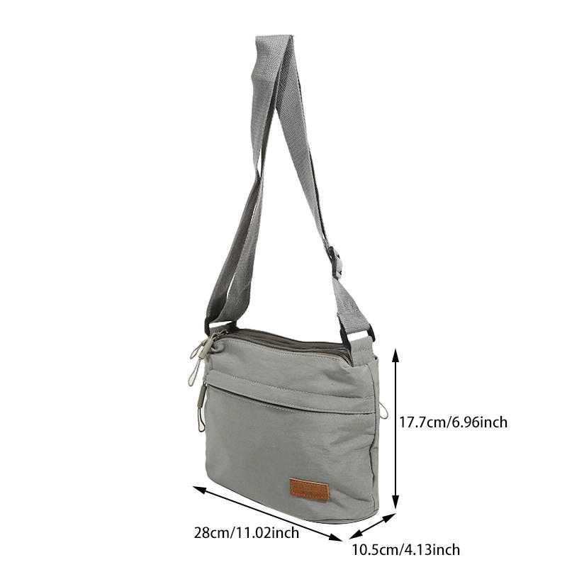 Модная повседневная маленькая сумка кроссбоди для женщин и мужчин, многофункциональная простая минималистичная наплечная сумка-мессенджер, кошелек