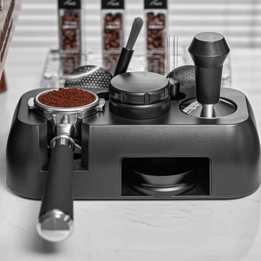 Universal Espresso Tamper Holder Non Slip Base Coffee Portafilter Storage Rack Cafe