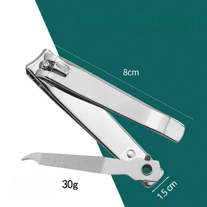 Заводские щипчики для ногтей из углеродистой стали, одинарные, портативные, большие, бытовые, вращающиеся, с пилкой, щипчики для ногтей, маникюрные инструменты