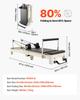 Foldable Pilates Reformer Pilates Machine Home Gym Workout Equipment