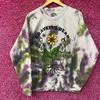 Свитшот с круглым вырезом Grateful Dead Keep It Green с окрашиванием тай-дай