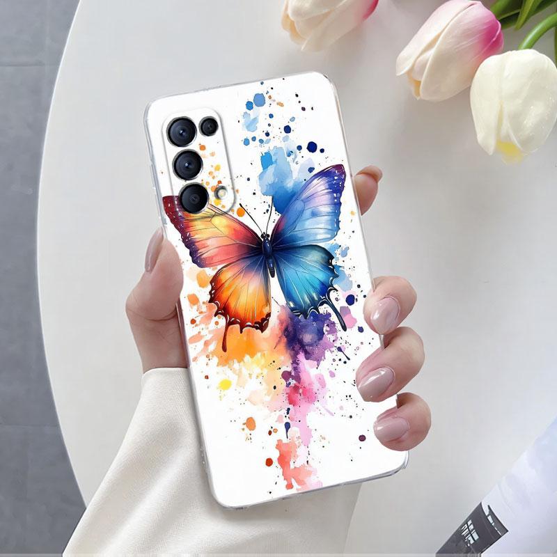 Для Oppo Find X3 X5 Lite Find X6 X5 Pro X7 Ultra Чехол Роскошный Чехол для Телефона Для Oppo Find X3 X2 Neo Прозрачный Силиконовый Защитный Чехол
