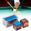 2PCS/Box Billiard Cue Tips Chalk Professional Snooker Dry Oil-Based Cue Tips Powder Billiards Supplies