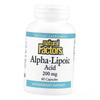 Альфа Липоевая кислота, Alpha-Lipoic Acid 200, Natural Factors (70406004)