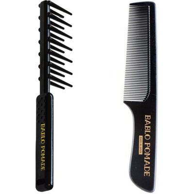 Barbaro Pomade Gel Comb Comb & Original Comb Set Мужская грубая укладка волос Помада Comb BARBER