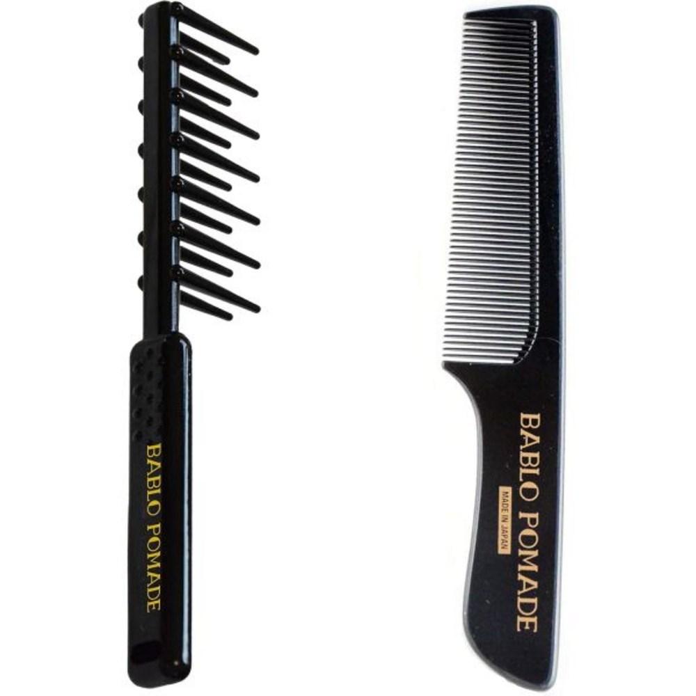 Barbaro Pomade Gel Comb Comb & Original Comb Set Мужская грубая укладка волос Помада Comb BARBER