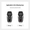 Compatible Smart and Remote Key Shells for Ford Edge, Mondeo, Taurus, and Lincoln Mustang.