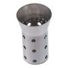 2Pcs Stainless Steel Exhaust Baffle Muffler 3.38*2inch Muffler Baffle Noise Eliminator Muffler Noise Eliminator