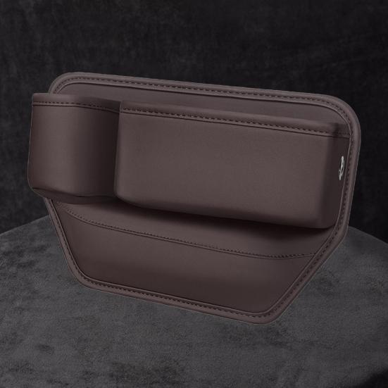 Ящик для хранения, заполнитель щелей в автомобильном сиденье с подстаканником, большая вместимость, легко устанавливается на сиденье