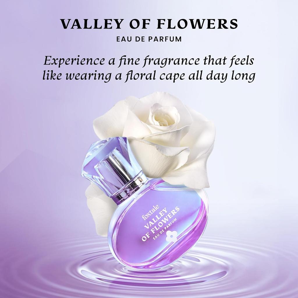 Парфюмерная вода Долина цветов (50 мл), Valley of Flowers Eau de Parfum,  Foxtale