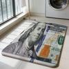 Модный U-USD Долларовый Коврик для Денег на Пол, Нескользящий, Быстросохнущий, Диатомитовый Коврик для Ванной, Впитывающий Коврик для Прихожей