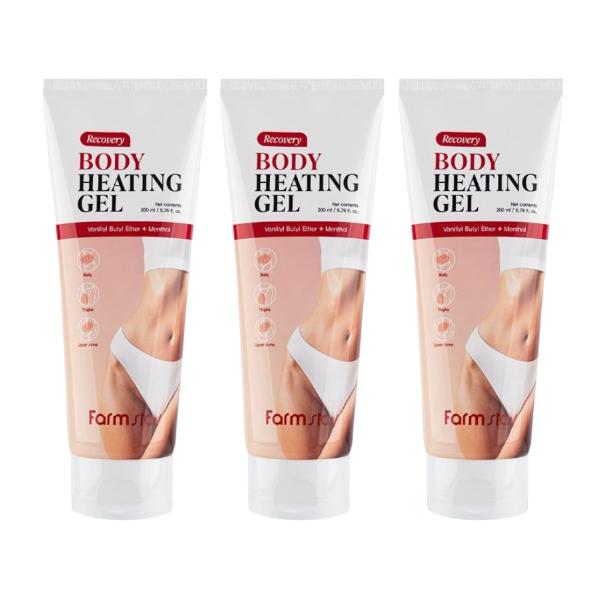 FARM STAY Восстанавливающий разогревающий гель для тела (200 мл / 6,76 жидких унций.) (3 варианта)