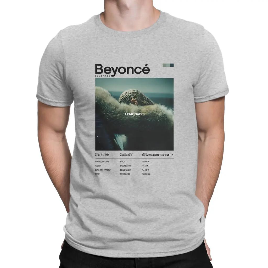 Футболки Beyonce Lemonade Мужские Beyonce Смешные 100% Хлопок Футболки Круглый Воротник Короткий Рукав Футболка Печать Топы