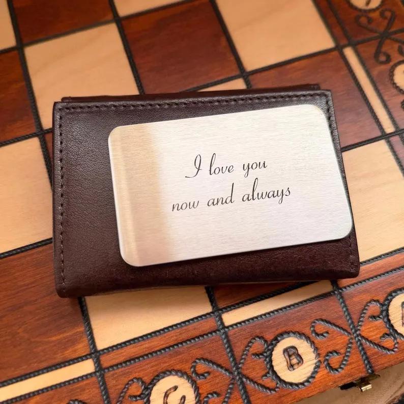 Cross-border Fun Creative Couple Game Cards Portable Wallet Date Night Card Deck Gift for Him and Her