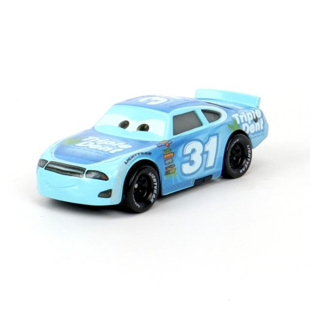 Нетоксичные Настоящие Игрушки Pixar Тачки Молния Маккуин Джексон Шторм Король Мэтр 1:55 Модель автомобиля из литого металлического сплава. Подарок для ребенка.