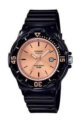 CASIO Женские часы LRW-200H-9E2 Кварцевые Бронзовые Черные