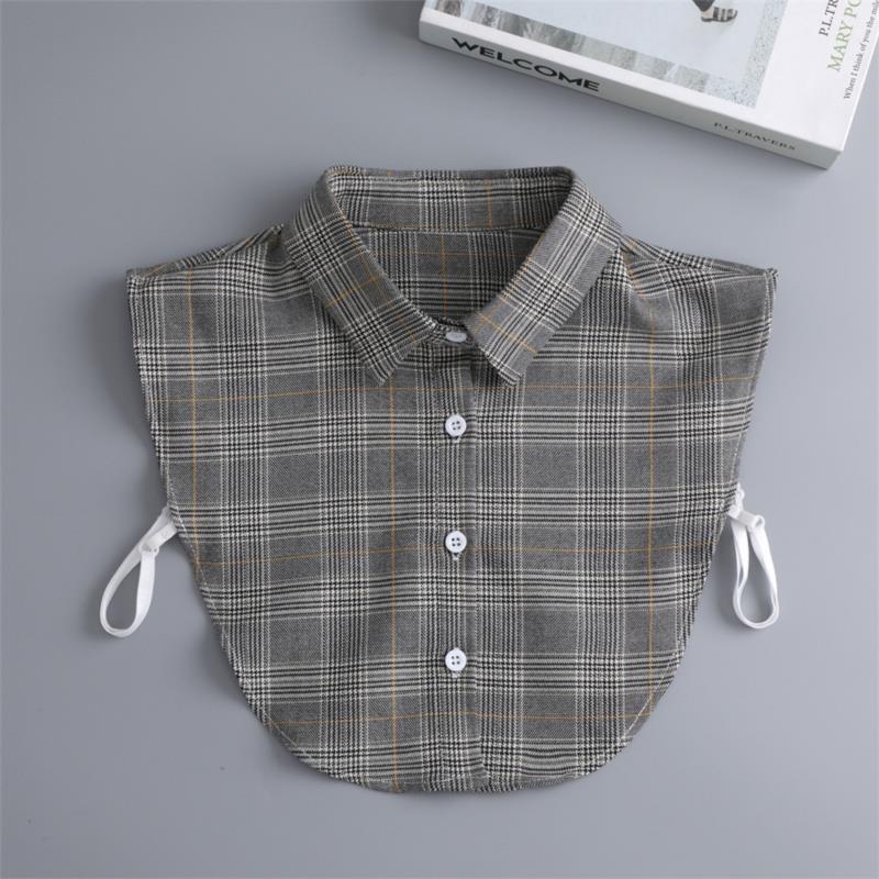 New Fake Victorian Stand Up Collar White Black Lace Collars Detachable For Women Blouse Lapel Shirt False Collar Woman