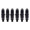 6Pcs Fuel Injector For Toyota 3L Hilux Hiace 2.8L Engine 23600-59105