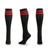 Unisex Football Socks Striped Long Tube Socks Girls' Fashion Knee High Stockings  Dance