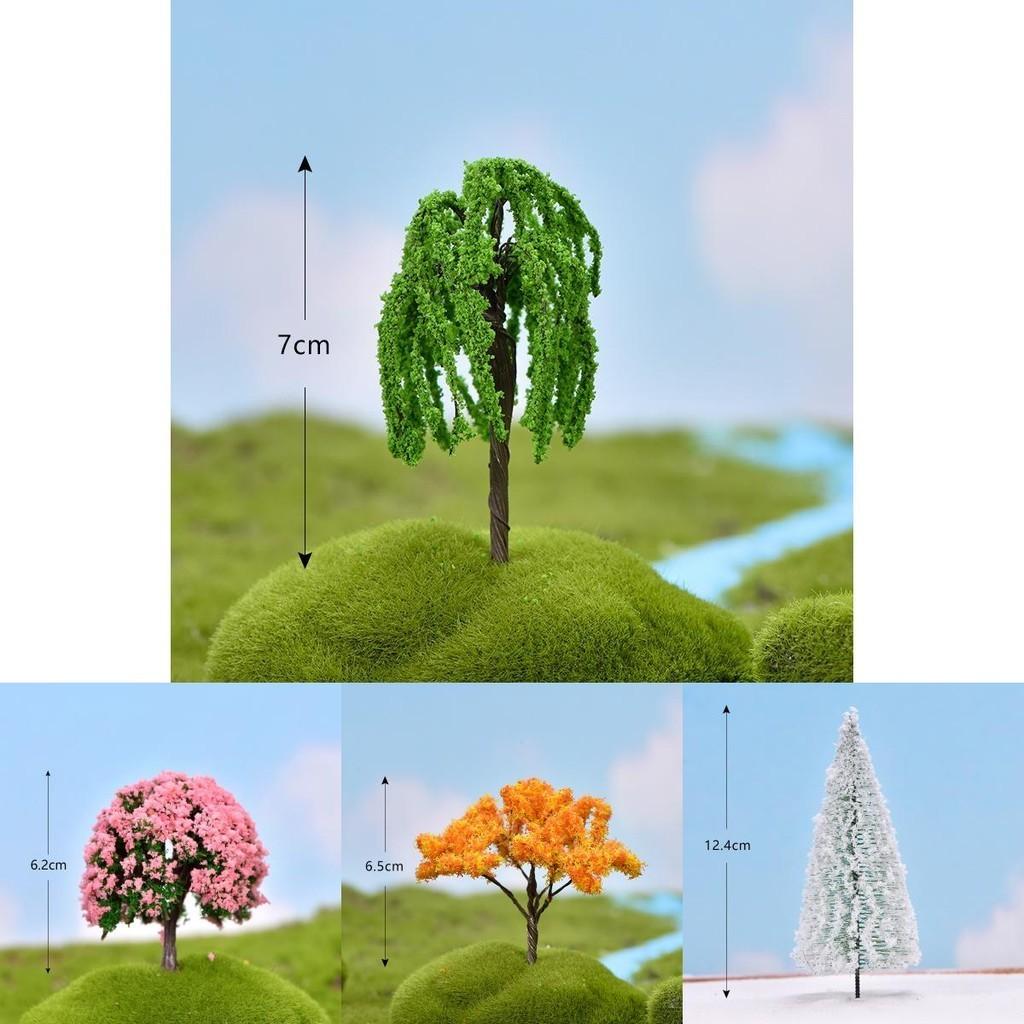 Очаровательное миниатюрное украшение для сада, украшение-дерево для сказочных миров