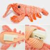 Electric Realistic Jumping Shrimp Toy With USB Charging For Pet Play And Exercise