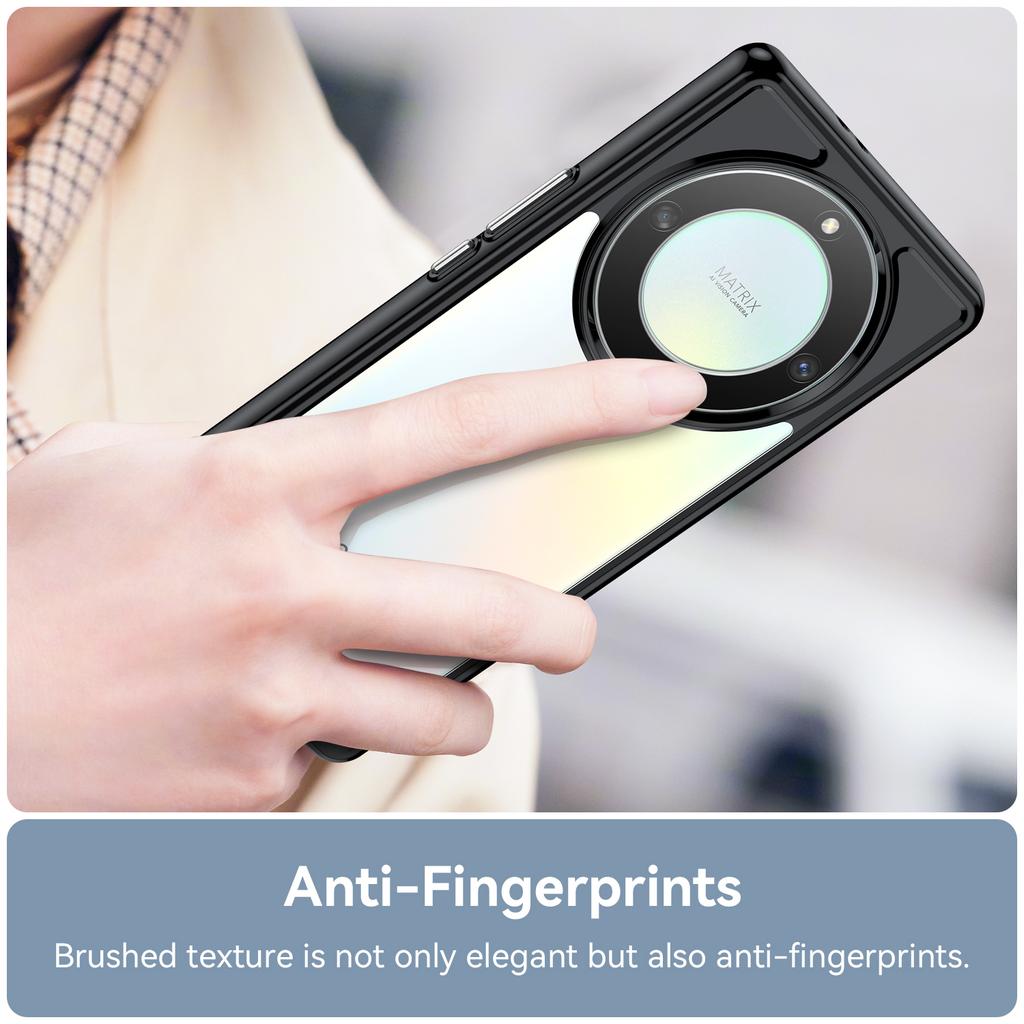 Прозрачный чехол для телефона For Honor Magic5 Lite 5G/X40 5G/X9a 5G, ТПУ+акрил, противоударная защитная крышка