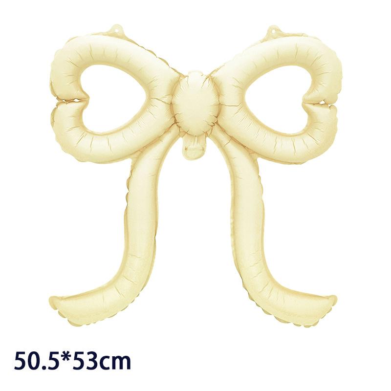 4 шт. Разноцветные вырезанные банты Шары Большой розовый бант Украшения для вечеринки для детского душа, помолвки, свадебного декора Шары