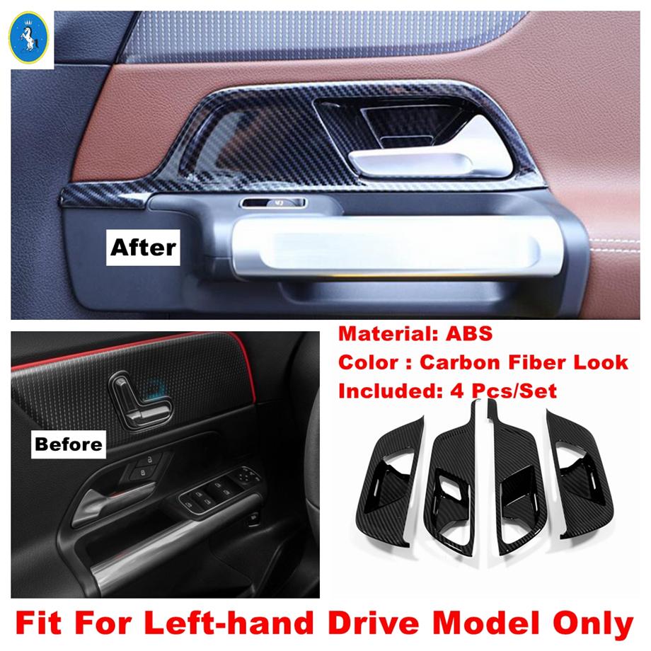 ABS Auto Door Handle Bowl / Armrest Window Glass Lift Button Switch Panel Cover Trim For Mercedes-Benz GLA 220 H247 - 2024
