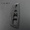 RHD Car Door Button Panel Carbon Fiber Stickers Cover Frame For BMW X3 X4 G01 G02 Armrest Window Glass Lifting Auto