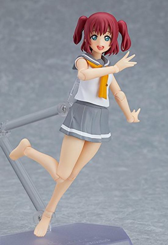 Figma Love Ruby Куросава расписала подвижную фигурку Live! Солнечный свет!! немасштабируемый АБС и ПВХ