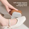Double-sided Sponge Shoe Polisher Portable Stain Removal Care Gentle On Leather Shoes Polishes Without Odour