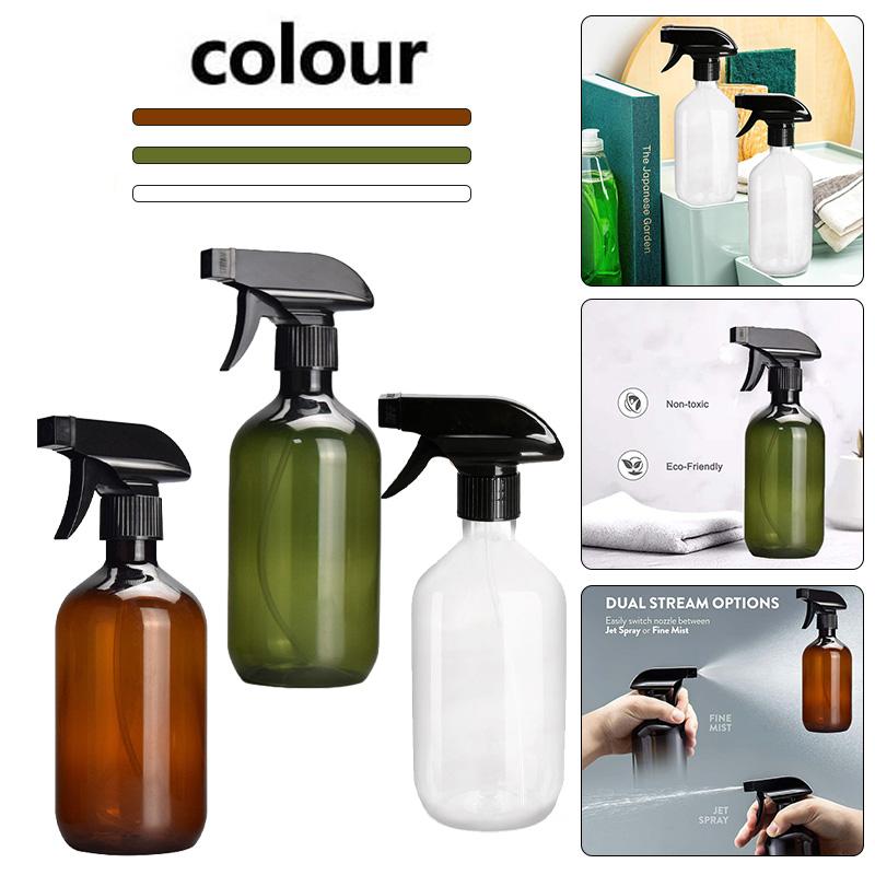 500 мл пластиковый распылитель из ПЭТ с туманом многоразового использования для волос, растений, пустой распылитель для личной гигиены, садовые принадлежности