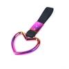 JDM Auto Accessories Cat Tsurikawa Ring Handle Hand Strap Loops Bumper Bus Car Drift Charm Warning Tag