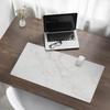Anti-Slip Protective Desk Mat with Marble Vein Graphic 90x45 cm