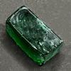 Lab-Created Green Emerald Loose Gemstone 272.30 ct Rough Uncut for Lapidary and Gem Collections