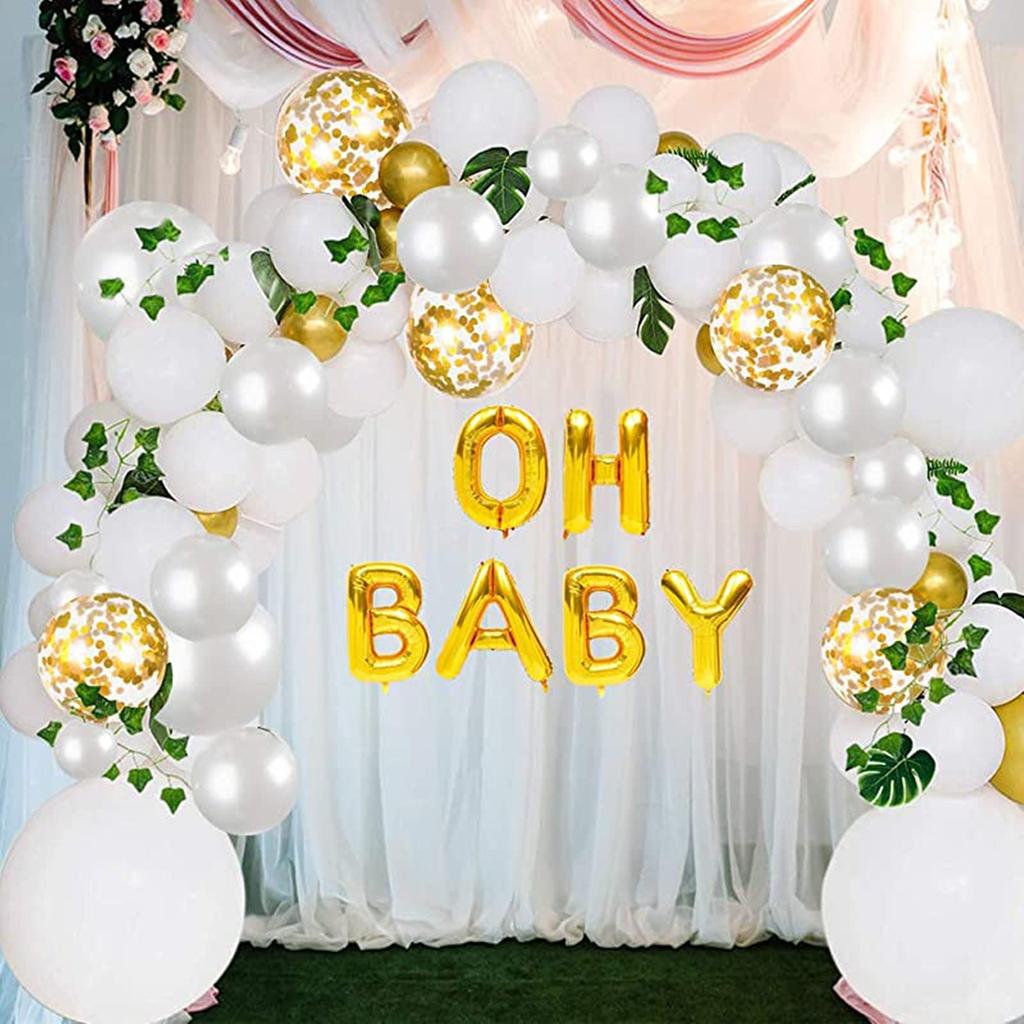 КИНОКИНО Украшения для детского душа Конфетти Арка из воздушных шаров Зеленая гирлянда