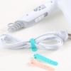 4Pcs Charger Cable Earphone Cord Winder Silicone Strap Hook Cable Winder Headphone Wire Wrap Organizer Charger Cable Collector