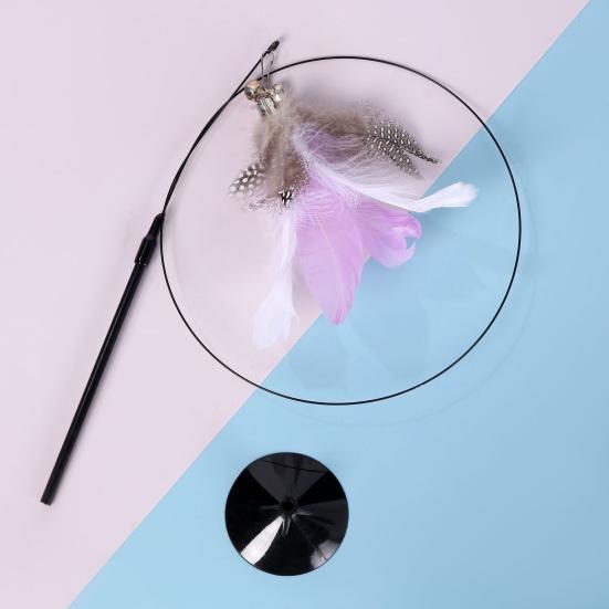 Игрушка-тизер для кошек, привлекательная интерактивная игрушка-тизер с высоким отскоком для котенка, для ежедневного использования