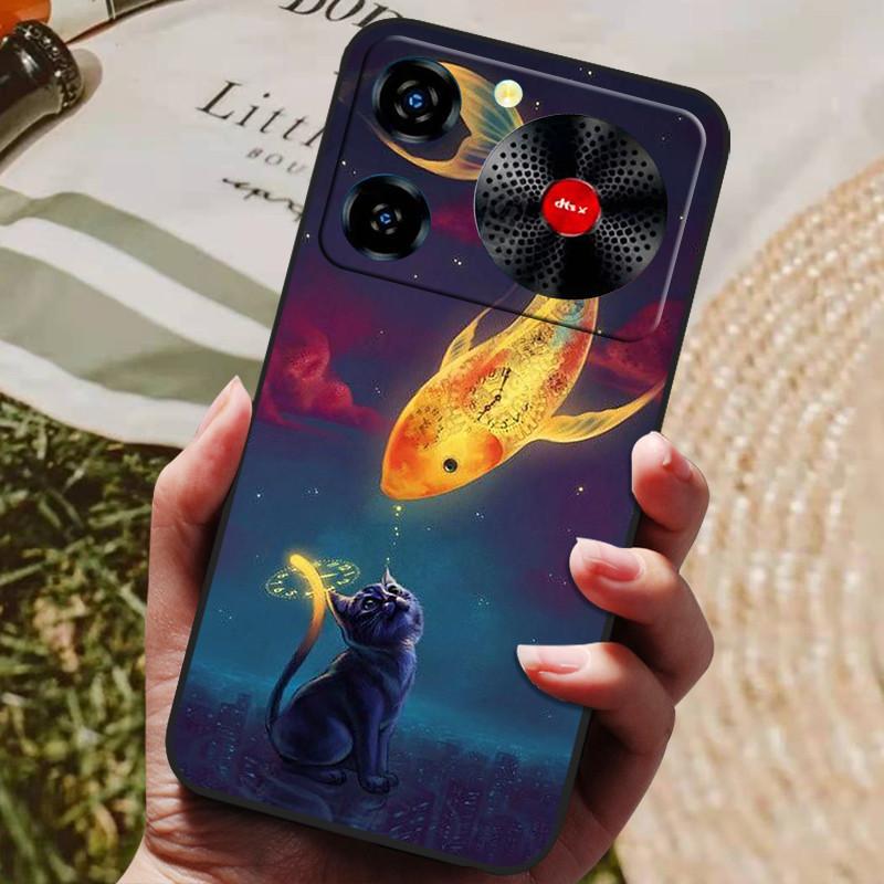 Для ZTE nubia Music Case Z2353 Роскошный Расписной Силиконовый Задний Чехол для Телефона Для Nubia Music Z2353 Чехлы Полностью Защитный Корпус Capas
