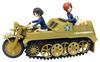 Platts Girls Panzer Movie Miho and Kettenkrad Oarai School Specification Assembled Scale Plastic Model & Yukari's Girls' Track! 1/35 GPSP-2