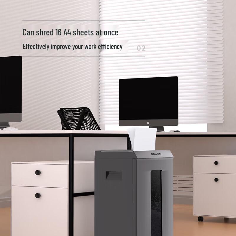 Deli 9906 Business Paper Shredder CN plug (adapter included)