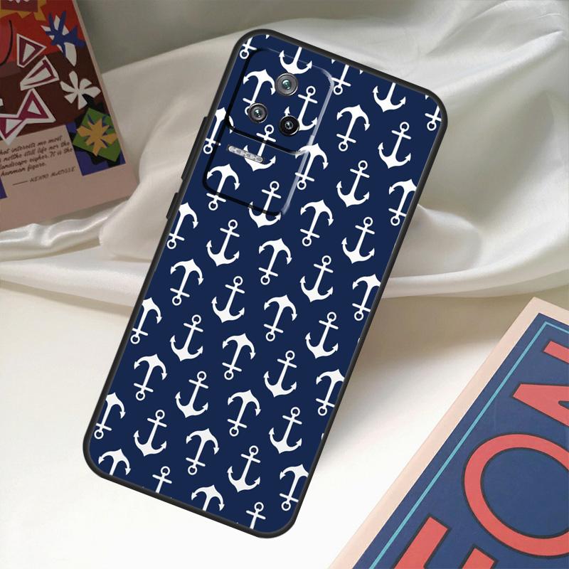 Чехол Anchor Boat для Xiaomi 13 14 Ultra 11T 12T 13T Pro 12 Lite POCO X6 M6 Pro X3 X4 X5 M5s F3 F5 Cover