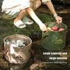 10L Camping Bucket Waterproof Water Storage Bucket Portable Water Bag Foldable Basin With Handle Camping Supplies