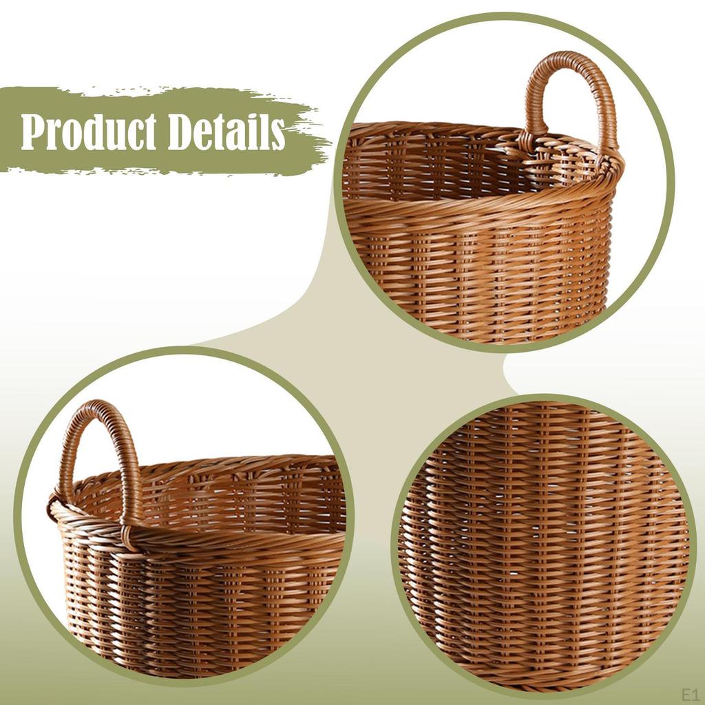 Корзина для белья, хранение одеял, экономия места, имитация ротанга, корзина для грязной одежды с ручкой для постельного белья