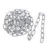 KALOLINNA Stainless Steel Chain, 2mm Wire Diameter, 2m Length, SUS304 Stainless Steel, Rust-Resistant, Lockable, Silver, Multi-Function, Anti-Theft, F
