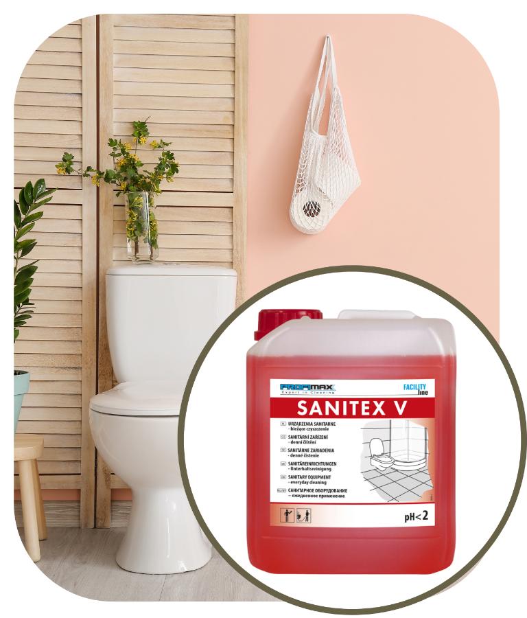 Preparat Do Czyszczenia Sanitariatów Sanitex V 5L